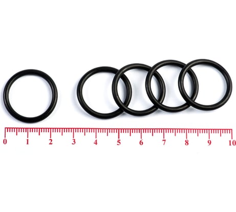 Кольцо резиновое O-ring 10 шт, 020-024-25 (019.5-2.5) NBR70 HIMPT 00-00018871
