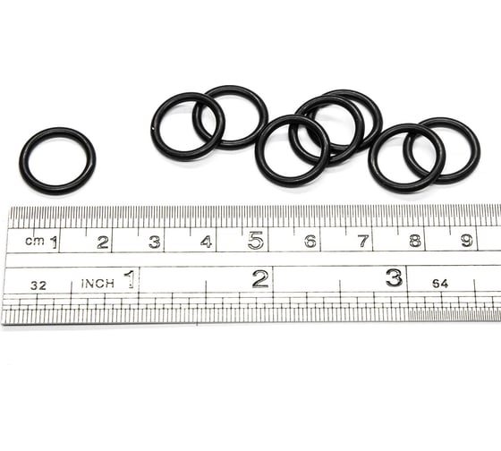 Кольцо резиновое O-ring 10 шт, 012-015-19 (011.5-1.9) NBR70 HIMPT 00-00018847 1