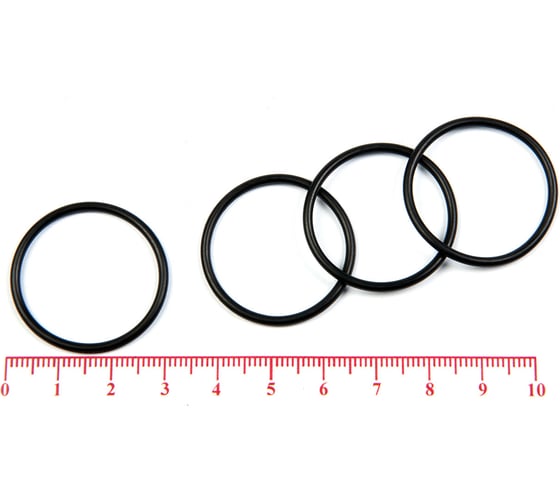 Кольцо резиновое O-ring 10 шт, 027-030-19 (026.2-1.9) NBR70 HIMPT 00-00018974 1