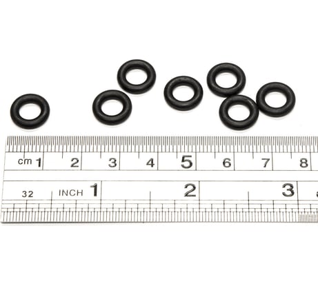 Кольцо резиновое O-ring 10 шт, 006-010-25 (005.7-2.5) NBR70 HIMPT 00-00018837