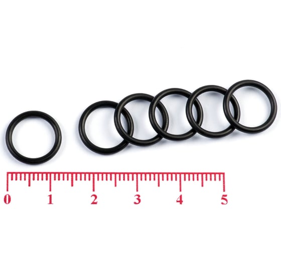 Кольцо резиновое O-ring 10 шт, 010.0-1.5 NBR70 HIMPT 00-00018923 1