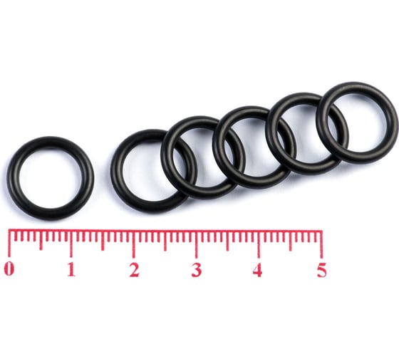 Кольцо резиновое O-ring 10 шт, 010.0-2.0 NBR70 HIMPT 00-00018856 1