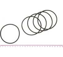 Кольцо резиновое O-ring 10 шт, 075-080-30 (073.0-3.0) NBR70 HIMPT 00-00018945