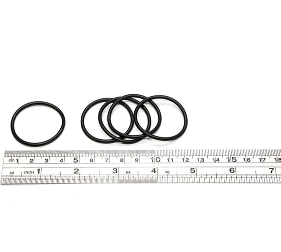 Кольцо резиновое O-ring 10 шт, 034-038-25 (033.0-2.5) NBR70 HIMPT 00-00018938 1