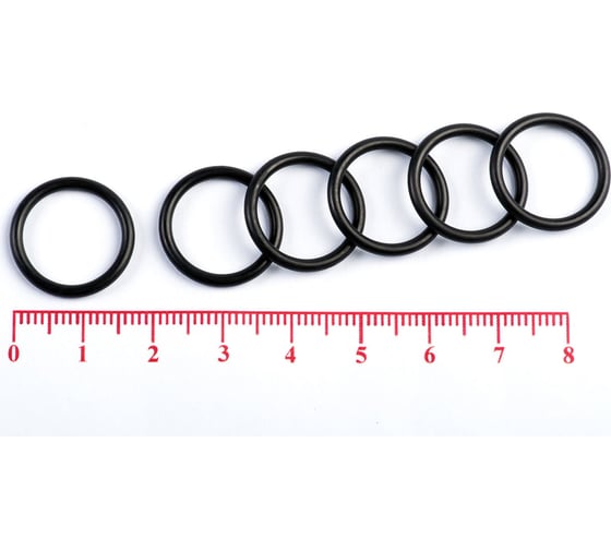 Кольцо резиновое O-ring 10 шт, 015-018-19 (014.2-1.9) NBR70 HIMPT 00-00018844