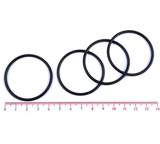 Кольцо резиновое O-ring 10 шт, 041-045-25 (040.0-2.5) NBR70 HIMPT 00-00018882