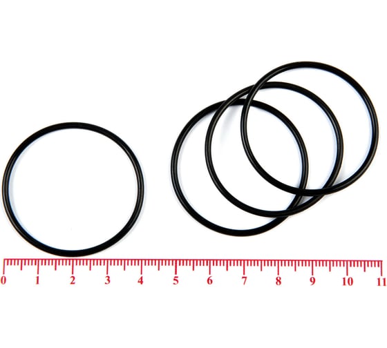 Кольцо резиновое O-ring 10 шт, 037.0-2.0 NBR70 HIMPT 00-00018897