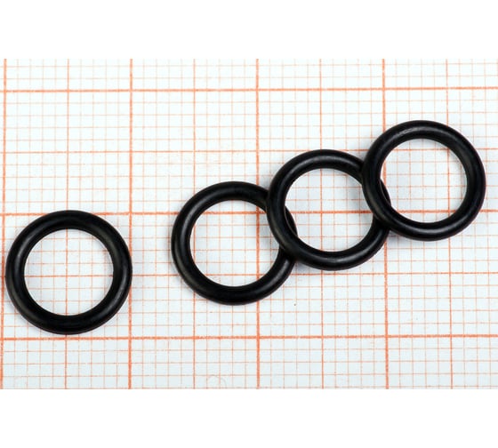 Кольцо резиновое O-ring 10 шт, 007.0-1.5 NBR70 HIMPT 00-00018908 1
