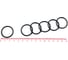 Кольцо резиновое O-ring 10 шт, 025-028-19 (024.2-1.9) NBR70 HIMPT 00-00018915 1