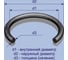 Кольцо резиновое O-ring 10 шт, 025-028-19 (024.2-1.9) NBR70 HIMPT 00-00018915 3
