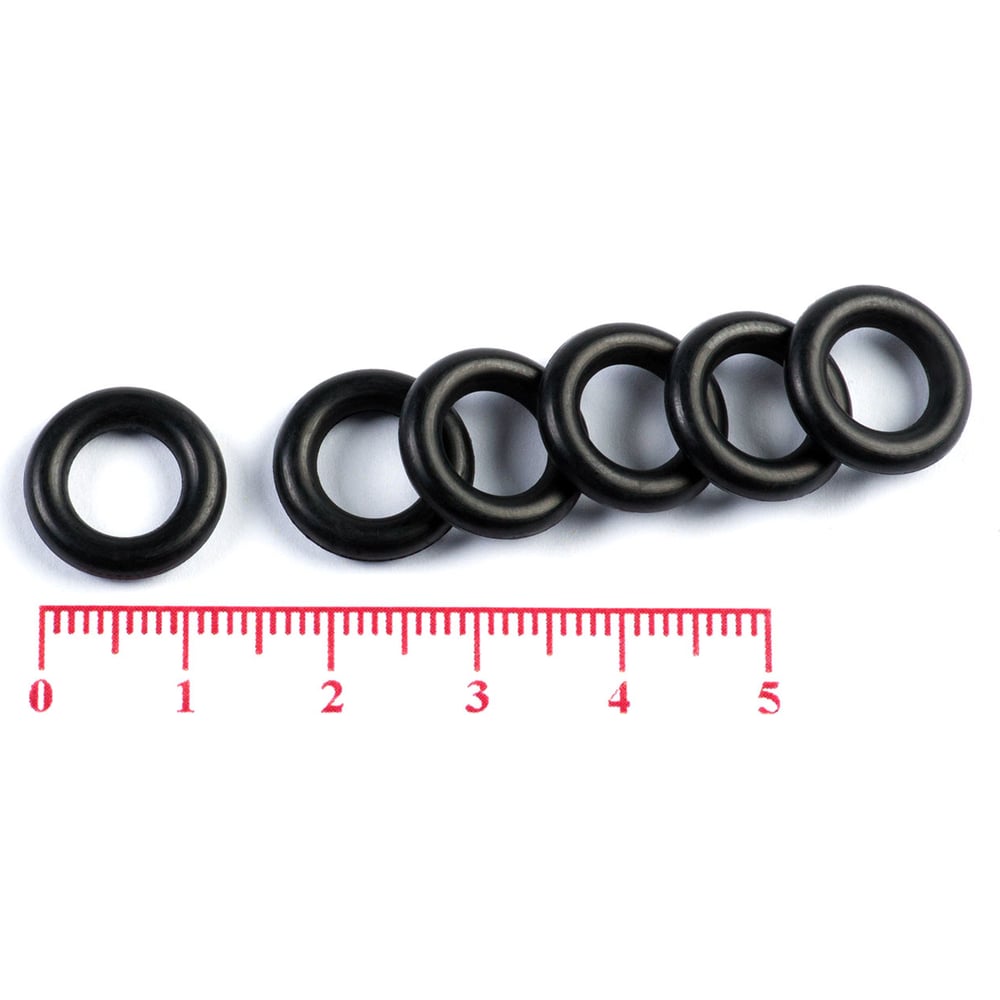 Кольцо резиновое O-ring 10 шт, 008.0-3.0 NBR70 HIMPT 00-00018914 ...