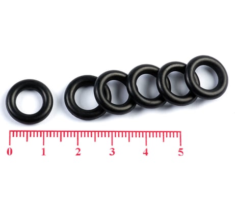 Кольцо резиновое O-ring 10 шт, 008.0-3.0 NBR70 HIMPT 00-00018914