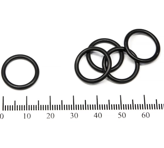 Кольцо резиновое O-ring 10 шт, 013-016-19 (012.5-1.9) NBR70 HIMPT 00-00018854 1