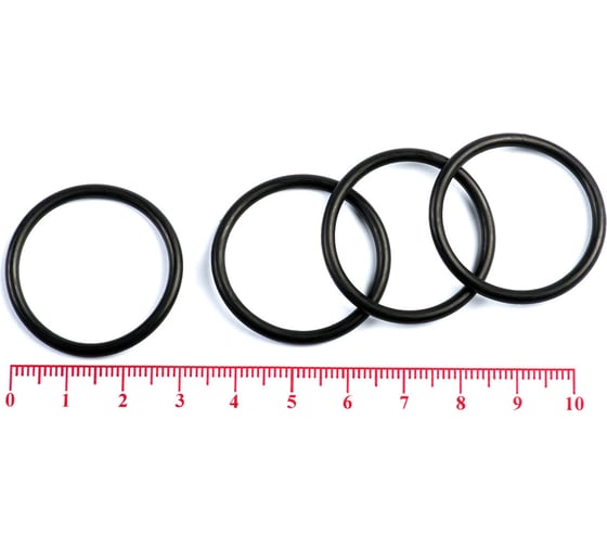 Кольцо резиновое O-ring 10 шт, 028-032-25 (027.0-2.5) NBR70 HIMPT 00-00018924 1