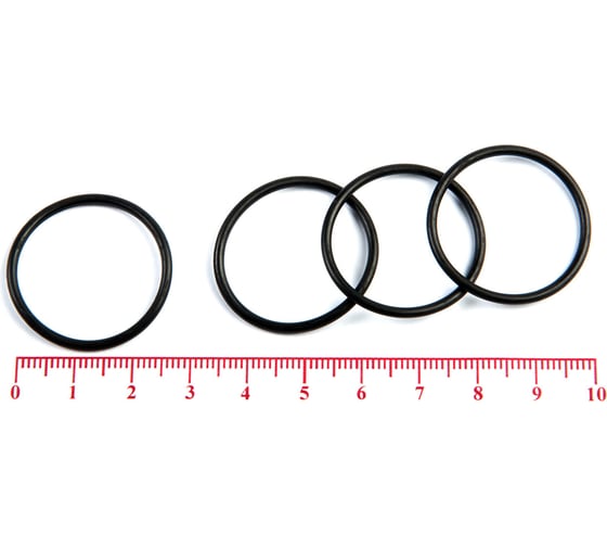 Кольцо резиновое O-ring 10 шт, 026-029-19 (025.2-1.9) NBR70 HIMPT 00-00018891 1