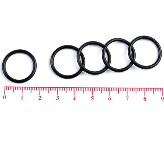 Кольцо резиновое O-ring 10 шт, 016.0-2.0 NBR70 HIMPT 00-00018916 1