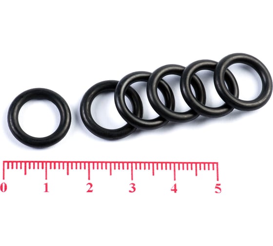 Кольцо резиновое O-ring 10 шт, 010.5-014.5-25 (010.0-2.5) NBR70 HIMPT 00-00018968
