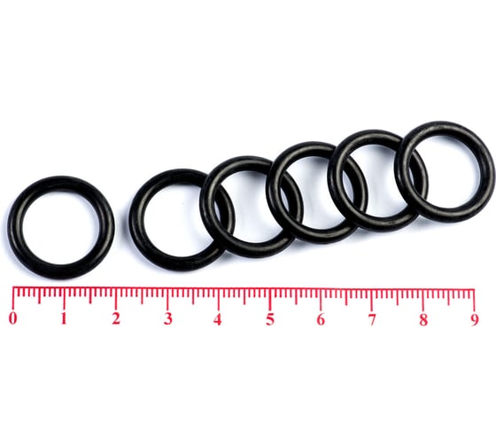 Кольцо резиновое O-ring 10 шт, 015.0-3.0 NBR70 HIMPT 00-00018985 1