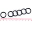 Кольцо резиновое O-ring 10 шт, 015-019-25 (014.5-2.5) NBR70 HIMPT 00-00018862 1