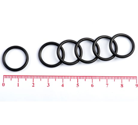 Кольцо резиновое O-ring 10 шт, 014.0-2.0 NBR70 HIMPT 00-00018884