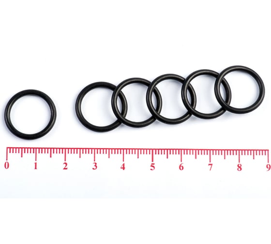 Кольцо резиновое O-ring 10 шт, 014.0-2.0 NBR70 HIMPT 00-00018884 1