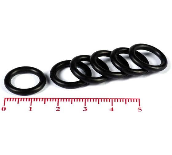 Кольцо резиновое O-ring 10 шт, 011.5-015.5-25 (011.0-2.5) NBR70 HIMPT 00-00018972 1