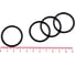 Кольцо резиновое O-ring 10 шт, 030-034-25 (029.0-2.5) NBR70 HIMPT 00-00018883 1