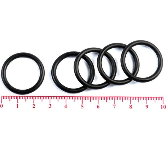 Кольцо резиновое O-ring 10 шт, 022-027-30 (021.2-3.0) NBR70 HIMPT 00-00018952