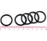 Кольцо резиновое O-ring 10 шт, 022-027-30 (021.2-3.0) NBR70 HIMPT 00-00018952 1