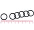 Кольцо резиновое O-ring 10 шт, 016-019-19 (015.2-1.9) NBR70 HIMPT 00-00018932 1