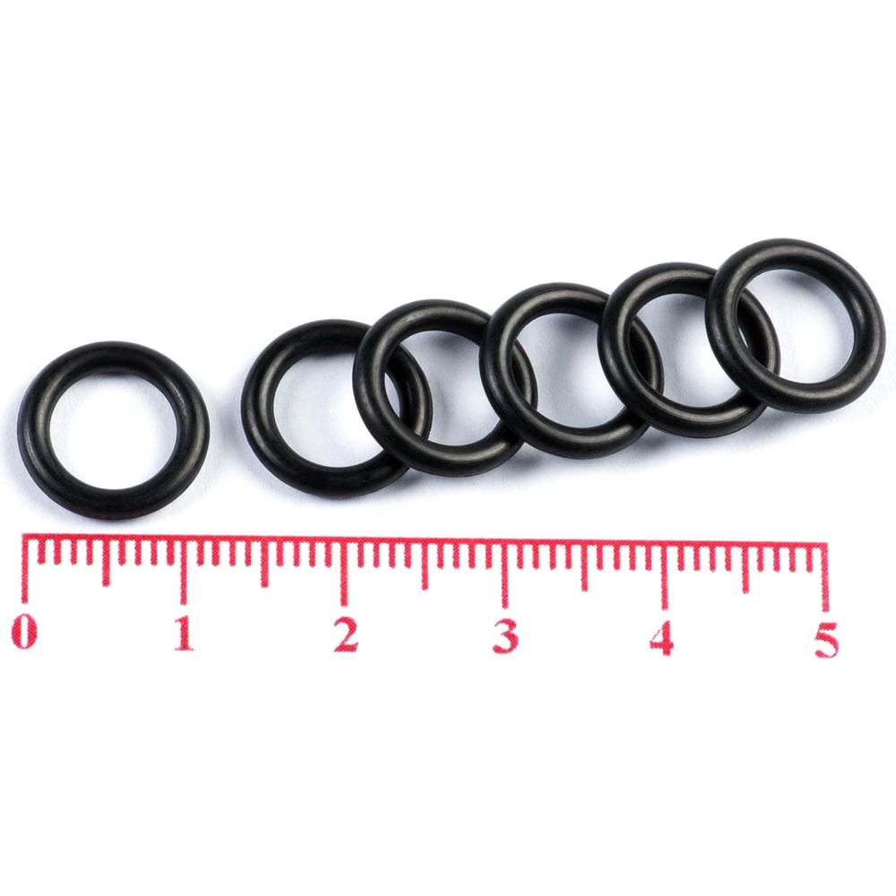 Кольцо резиновое O-ring 10 шт, 008.0-2.0 NBR70 HIMPT 00-00018875 ...