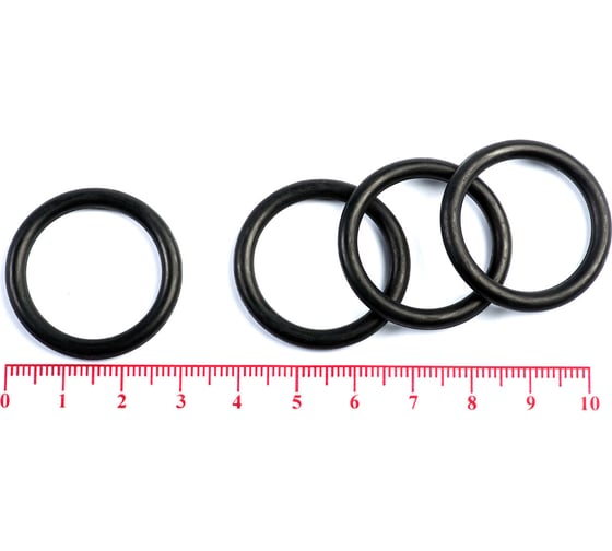 Кольцо резиновое O-ring 10 шт, 024-030-36 (023.39-3.53) NBR70 HIMPT 00-00018931 1