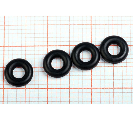 Кольцо резиновое O-ring 10 шт, 003-006-19 (002.8-1.9) NBR70 HIMPT 00-00018848 1