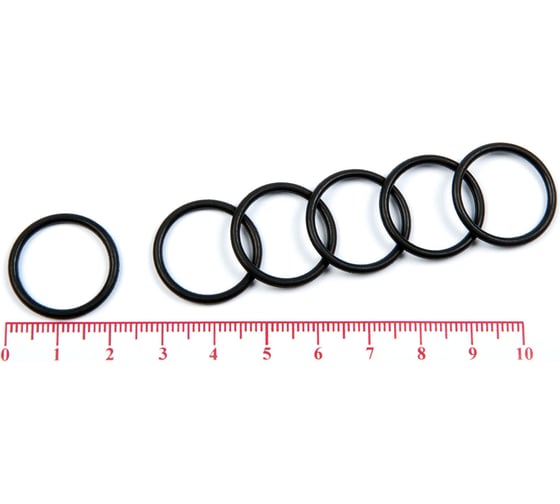 Кольцо резиновое O-ring 10 шт, 017-021-25 (016.5-2.5) NBR70 HIMPT 00-00018867