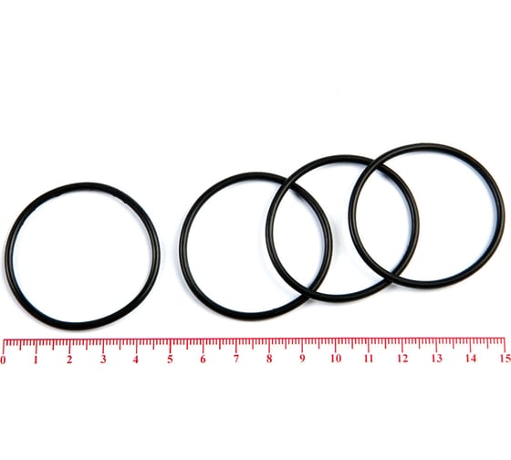 Кольцо резиновое O-ring 10 шт, 044-048-25 (043.0-2.5) NBR70 HIMPT 00-00018943 1