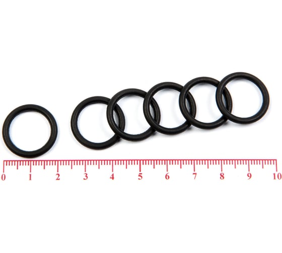 Кольцо резиновое O-ring 10 шт, 016-020-25 (015.5-2.5) NBR70 HIMPT 00-00018839 1