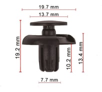 Крепеж 50 шт AVERS 91501S04003-50