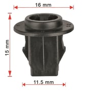 Клипса 10 шт AVERS 76881JG00A-10