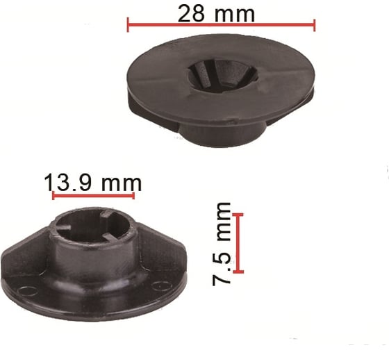 Клипса 10 шт AVERS 84145-26000-10 1