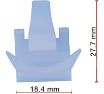 Клипса 10 шт AVERS 83219-22000-10