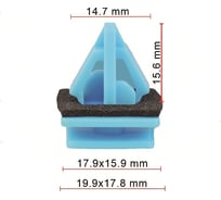 Клипса 50 шт AVERS 87758-2S000-50