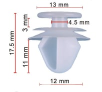 Крепеж 50 шт AVERS 30648141-50