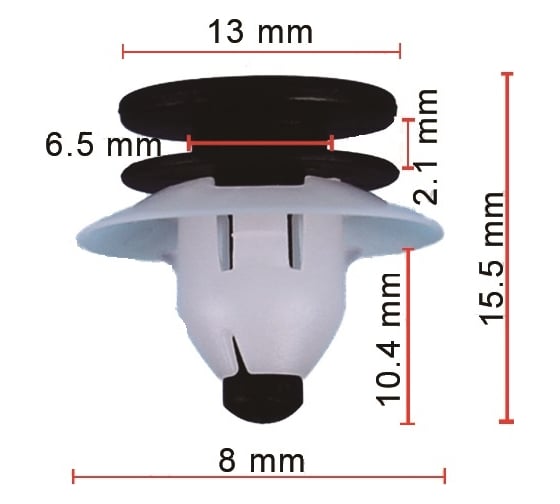 Крепеж 10 шт AVERS 30653441-10 1