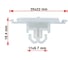 Крепеж 50 шт AVERS 4A0853825-50 2