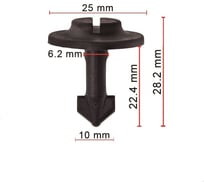 Крепеж 50 шт AVERS 4A0805121A-50