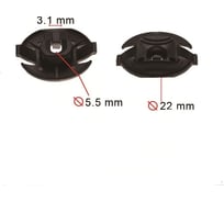 Крепеж 50 шт AVERS 4F0825429A-50
