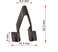 Крепеж 10 шт AVERS 4B0867276A-10