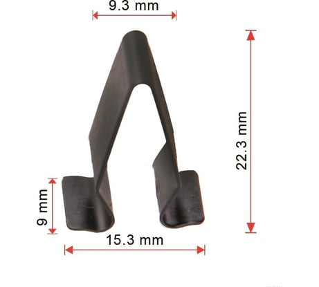 Крепеж 10 шт AVERS 4B0867276A-10