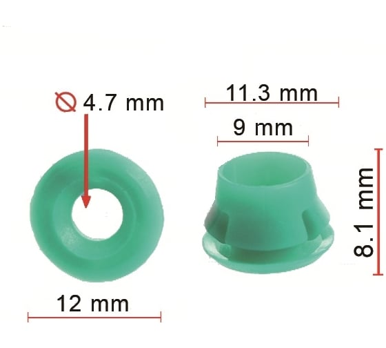 Крепеж 10 шт AVERS 51711932996-10 1