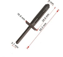 Крепеж 10 шт AVERS 06500911-10